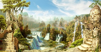 Горный пейзаж 19