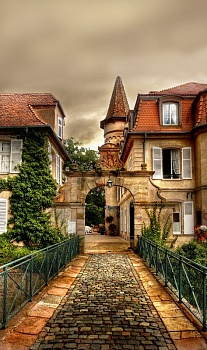 Замок в Европе