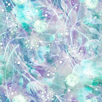 Абстрактные цветы 7