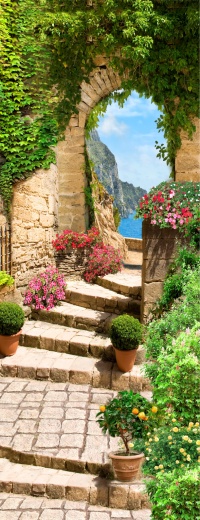 Арка с цветами