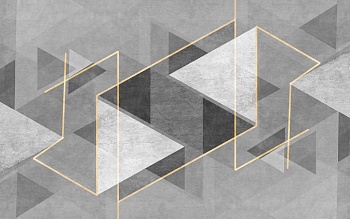 Абстрактная геометрия в серых оттенках 1