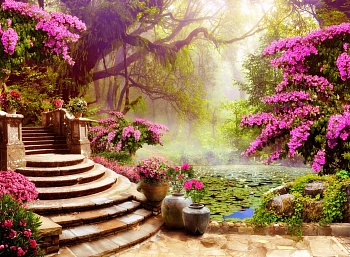 Пруд в парке