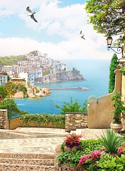 Вид на море, Италия 2