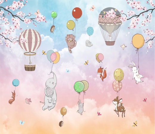Звери на воздушных шарах