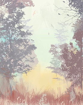Абстрактный лес 2