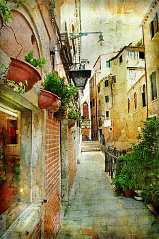 Улочка в Венеции