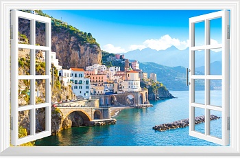 Вид из окна Италия 2